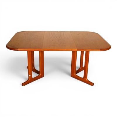 Lot 632 - An Ansager Mobler Danish mid century teak...