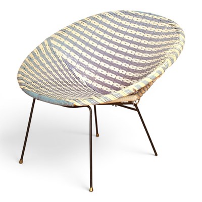 Lot 605 - A mid century Sputnik satellite chair, 64 x 66...