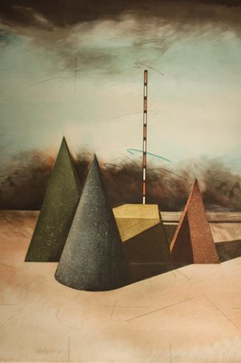 Lot 320 - M. A. Golding (contemporary), 'Elements II',...