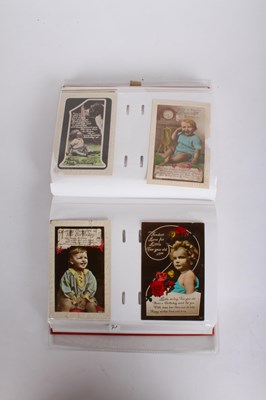 Lot 856 - A collection of vintage postcards, comprising...
