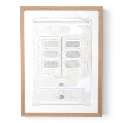 Lot 18 - Robert John Young, 1938-2023, stove, signed...
