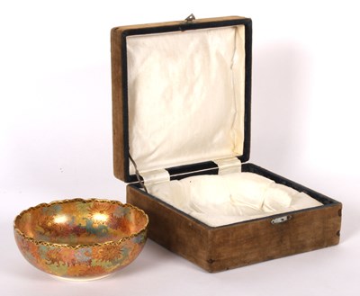 Lot 94 - A Japanese Meiji period Satsuma millefleur...