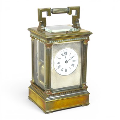 Lot 163 - A large early 20th century brass cased...