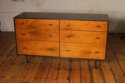 Lot 504 - A John Lewis mid-century style six-drawer...