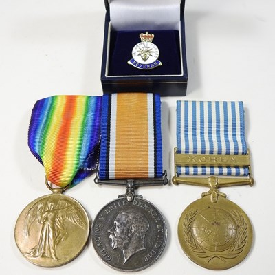Lot 93 - A Wolrd War I British War medal
