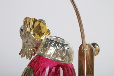 Lot 44 - A silver plated decanter set, in the form of a...