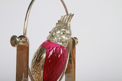 Lot 44 - A silver plated decanter set, in the form of a...
