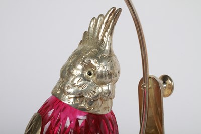 Lot 44 - A silver plated decanter set, in the form of a...