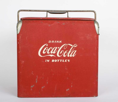 Lot 372 - A Coca Cola drinks cooler