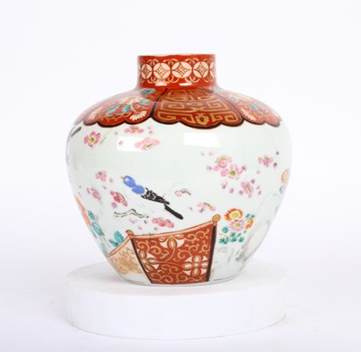Lot 295 - A Japanese Arita porcelain Vase