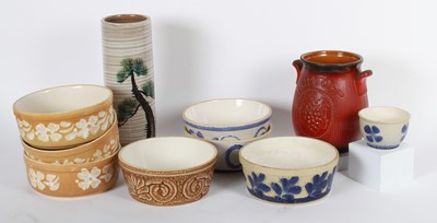 Lot 685 - A collection of ceramics including a 'Rumtopf'...