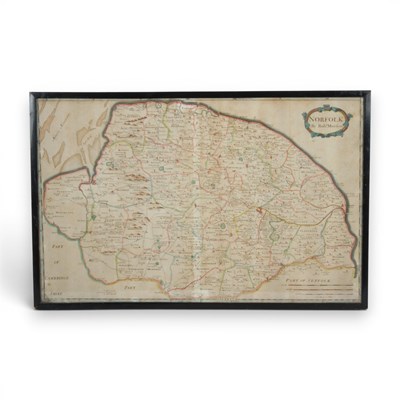 Lot 261 - Robert Morden (c.1650-1703), a map of the...