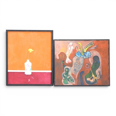 Lot 123 - J Kilton, 20th century, Dream Object III, oil...