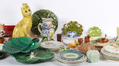 Lot 690 - A collection of ceramics, to include an...