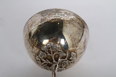Lot 31 - A silver cup, with presentation inscription,...