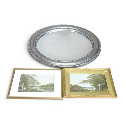 Lot 376 - Fred Hines, act.1875-1928, landscape,...