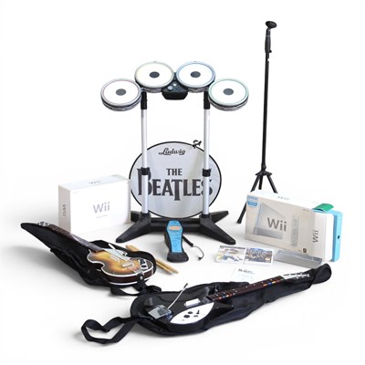 Lot 580 - The Beatles Rock Band for Nintendo Wii...