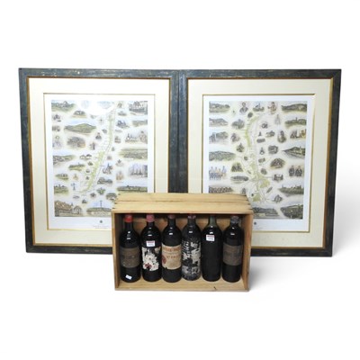 Lot 326 - Two bottles of Brane-Cantenac, medoc, vintage...