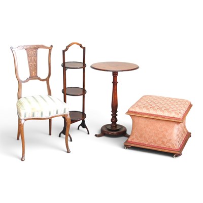 Lot 360 - A Victorian occasional table, 48cm diameter,...