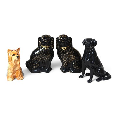 Lot 104 - A large Beswick pottery model of a seated...