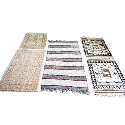Lot 349 - A South American style rug, decorated with...