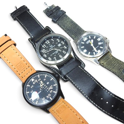 Lot 464 - A Tavistock & Jones military style wristwatch,...