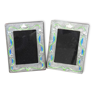 Lot 153 - A pair of modern Art Nouveau style easel...