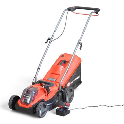 Lot 474 - An Einhell cordless electric rotary lawn mower,...