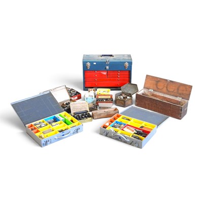 Lot 736 - A quantity of workshop and engineering tools