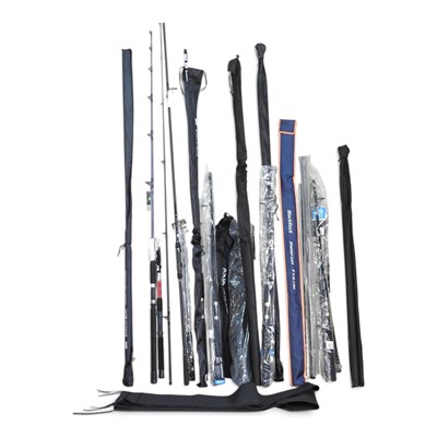 Lot 562 - A collection of new shop stock fishing rods,...
