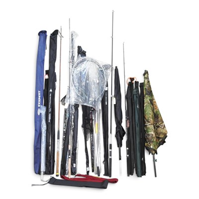 Lot 188 - A collection of shop stock fishing rods and...