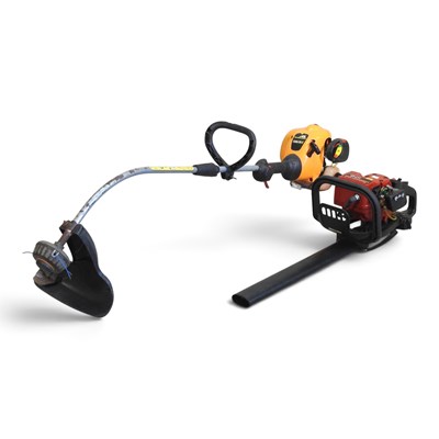 Lot 789 - A McCulloch petrol garden strimmer, together...