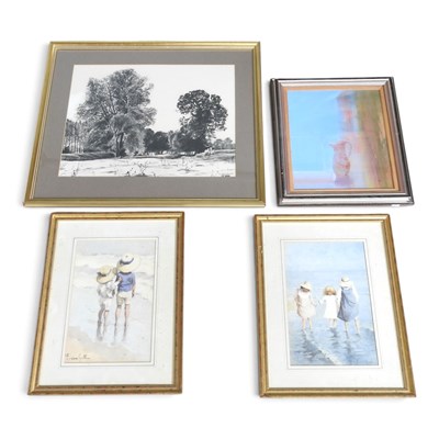 Lot 418 - Sarah Bryant, contemporary, River Bank by...