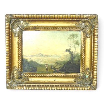 Lot 391 - Continental school, 18th century, pastoral...