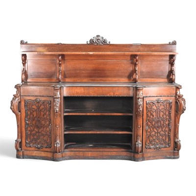 Lot 226 - A large 19th century Anglo Indian hardwood...
