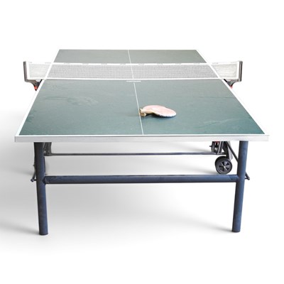 Lot 238 - A Kettler folding table tennis table, 153cm...