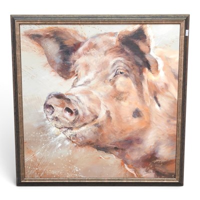 Lot 147 - Debbie Boon, contemporary, Happy As....,...