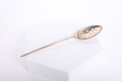 Lot 66 - A silver mote spoon, by Daniel Robertson,...