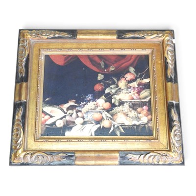 Lot 464 - Dutch school, still life print, 39 x 49cm, in...
