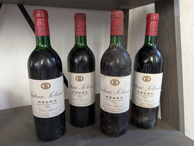 Lot 172 - A collection of four bottles of Chateau...