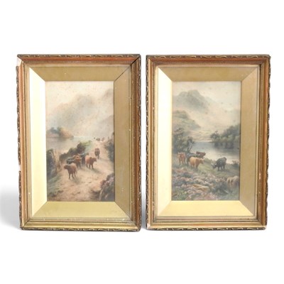 Lot 190 - Elma Keene, 1853-1929, a pair of Scottish...