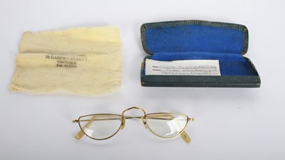 Lot 55 - A pair of vintage 14 carat gold plated...