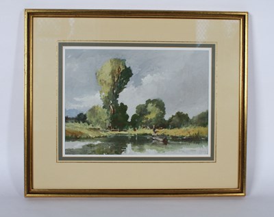 Lot 551 - William Eyre (Contemporary), Thorpe End River...