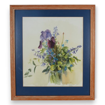 Lot 483 - Glyn Morgan (British, 1926-2015), Flower Study...