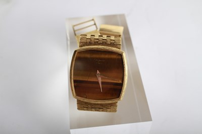 Lot 4 - A 1970s Chopard Geneve 18 carat gold dress...