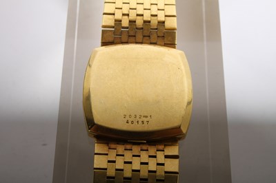 Lot 4 - A 1970s Chopard Geneve 18 carat gold dress...