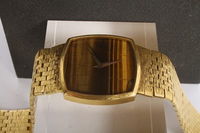 Lot 4 - A 1970s Chopard Geneve 18 carat gold dress...