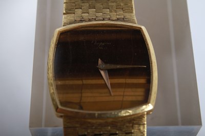 Lot 4 - A 1970s Chopard Geneve 18 carat gold dress...