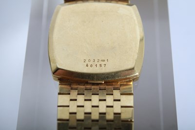 Lot 4 - A 1970s Chopard Geneve 18 carat gold dress...