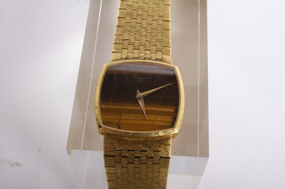 Lot 4 - A 1970s Chopard Geneve 18 carat gold dress...